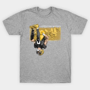 Christian Watson Green Bay Highlight Backflip T-Shirt